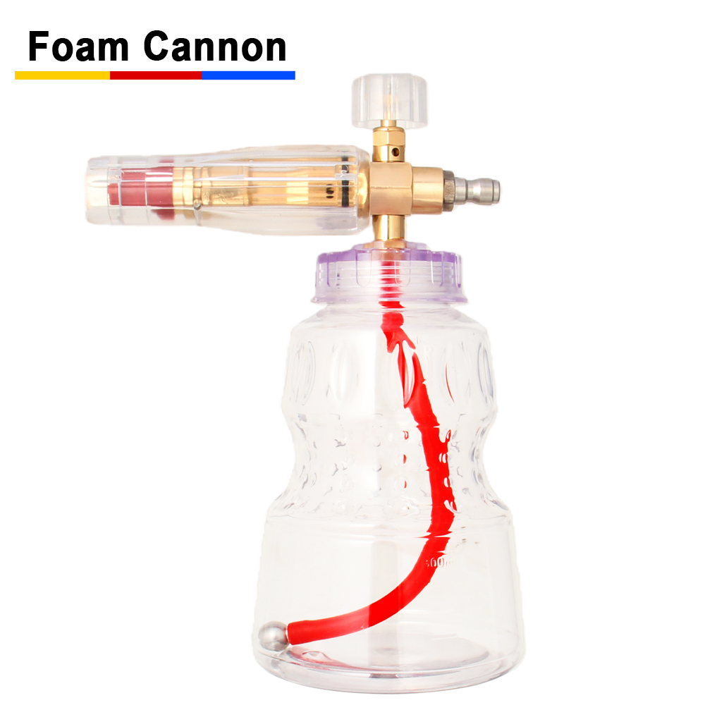 Foam Cannon Car Wash - Profesyonel Alüminyum Köpük Tabancası 1/4 inç