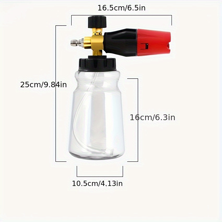 33.8oz Araba Yıkama Köpük Taba - Foam Cannon Car Wash incelemesi ve fiyatı